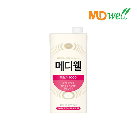 매일유업 메디웰 뉴트리웰 당뇨식 1000 1L (10개)