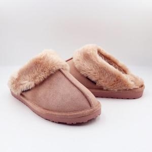 모그어스 베이직 퍼 슬리퍼 (핑크)