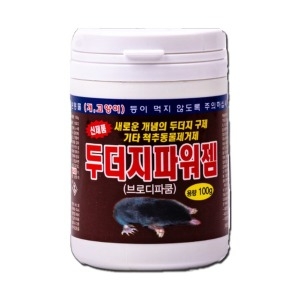 민수바이오제약 두더지파워젬 100g 브로디파쿰