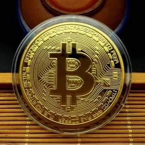 골드 이더리움 기념주화 메달-가상화폐 채굴 비트코인_이미지