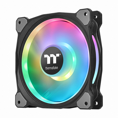 �������ũ Riing Duo 12 RGB ������� �� TT �����̾� �����