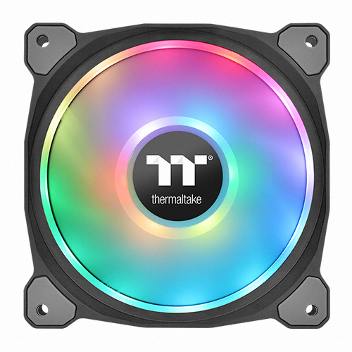 �������ũ Riing Duo 12 RGB ������� �� TT �����̾� �����