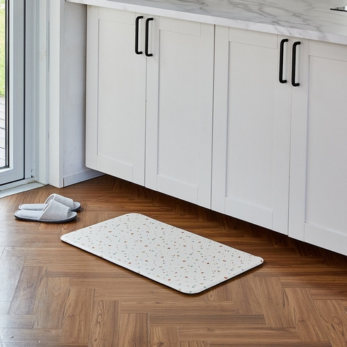 모던하우스 체크테라조 양면 주방매트 (75x44cm)_이미지