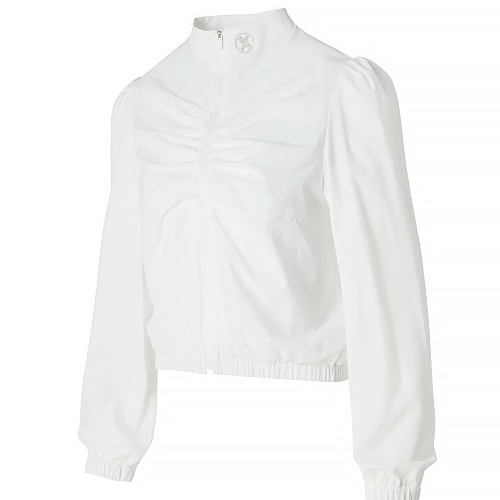 젝시믹스 셔링 윈드 블라우스 집업 GO5009G_이미지