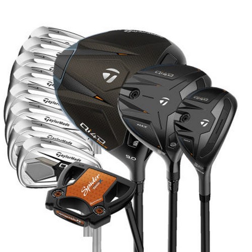 테일러메이드  Qi4D Max 단일 풀세트 (12개 경량스틸 스탠드백 정품)