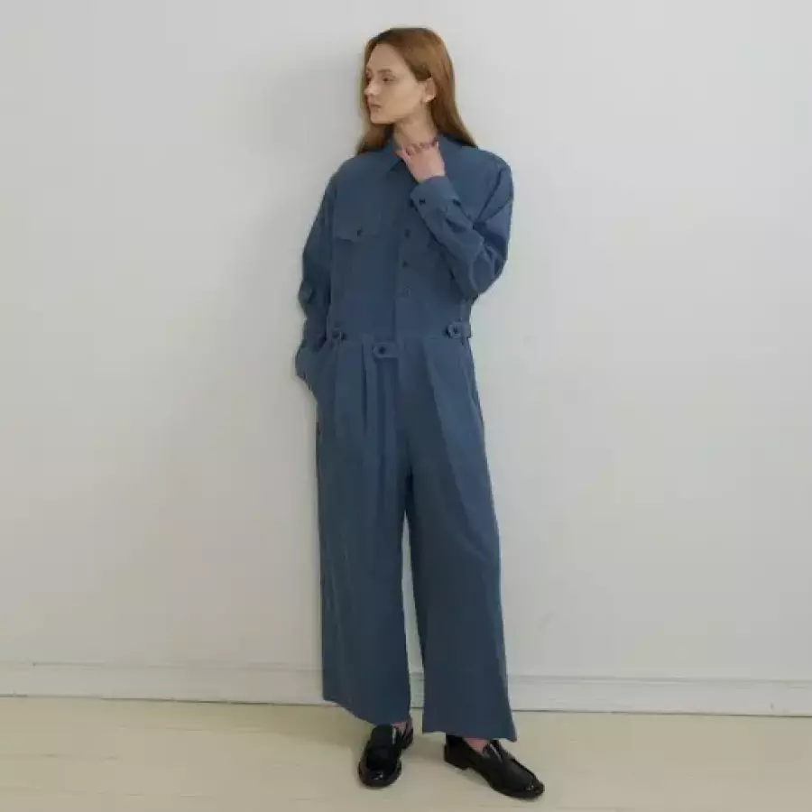 몰리올리 슬레이트 레트로 코듀로이 점프슈트_MW6WDR01X