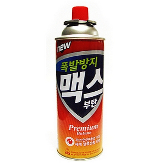 맥선 맥스 폭발방지 부탄가스 220g이미지입니다. 누르면 해당 게시물로 새창이동합니다.