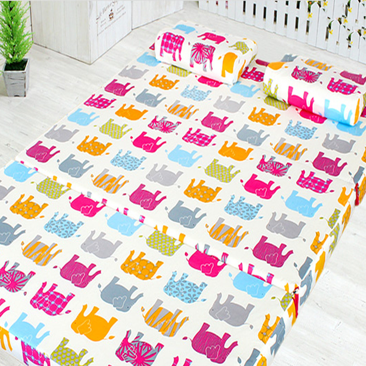 슬릭스 3단 접이식 메모리폼 매트리스 S