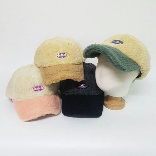 [불명] 양털의 계절 #지금 아니면 언제  TSD+램브뽀글이 양털패치볼캡14019M 겨울털모자  상품  S NSD253-231_이미지