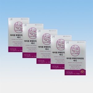  안국건강 아이원 루테인 지아잔틴 미니 80mg 60캡슐 [5개]