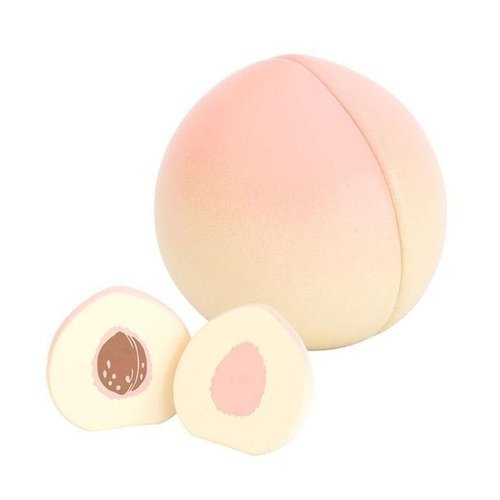 복숭아 원목 내장 자석 주방놀이 소품 과일자르기 19760706