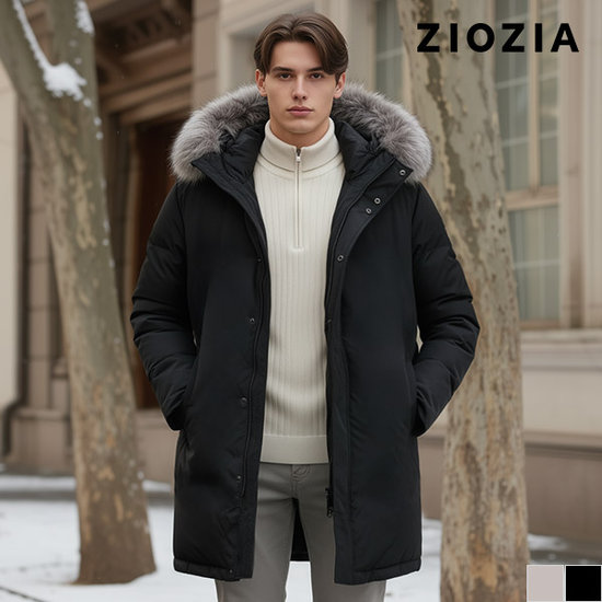 지오지아 남성 폭스퍼 후드 롱 다운 점퍼 AEC4FP1101이미지입니다. 누르면 해당 게시물로 새창이동합니다.