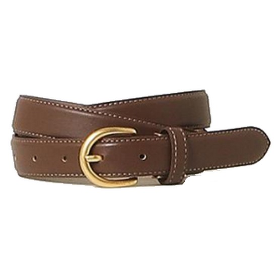 LF 헤지스 스티치장식 소가죽 벨트 HJBE4E406W3