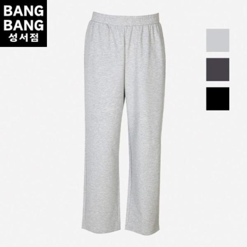 HC04 봄여름남성무지 일자 얇 트레이닝팬츠 부드럽고 촉감 좋은 편한 운동 S45974081