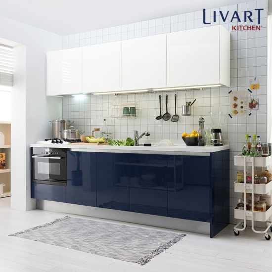 리바트 키친 코펜하겐 ㅡ자 키큰장형 (~3.0m)_이미지