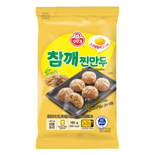 오뚜기 참깨 찐만두 180g (1개)