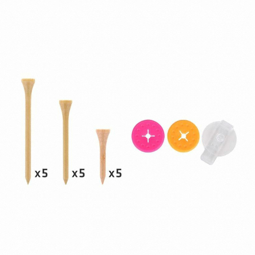 지온카시야 필드마스터팩 원목골프티 메탈케이스 세트 (30개)_이미지