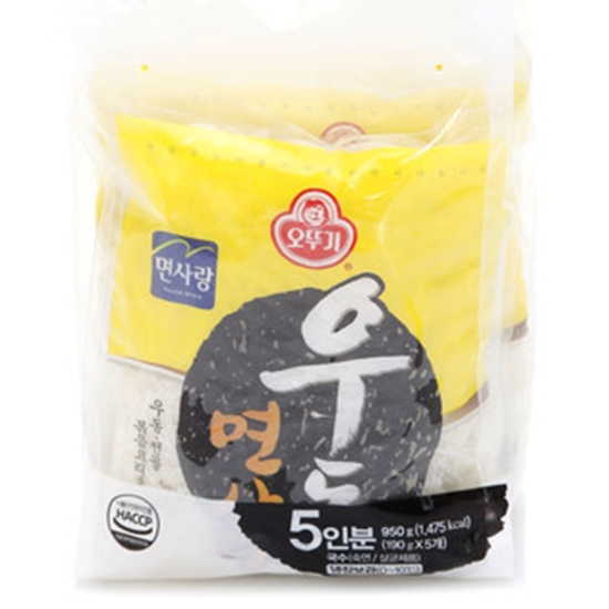 오뚜기 우동 면사리 5개입 950g (4개)_이미지