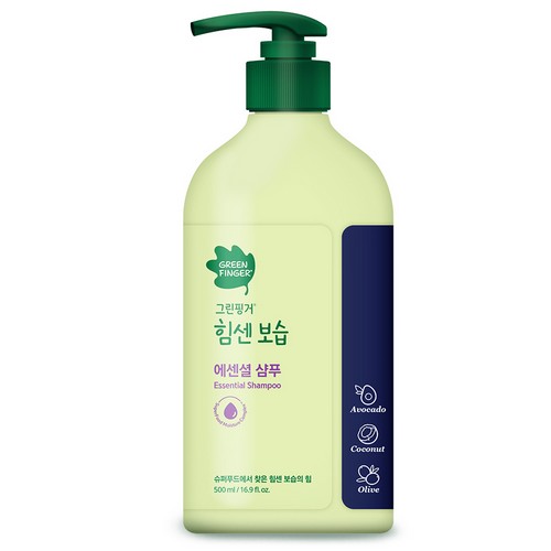 그린핑거 힘센보습 에센셜 샴푸 500ml (1개)_이미지