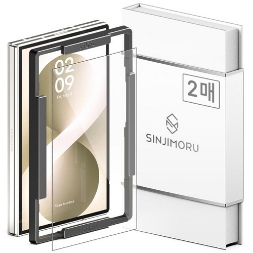 신지모루 갤럭시Z 폴드8 Z커버 강화유리 보호필름 (액정 2매)_이미지
