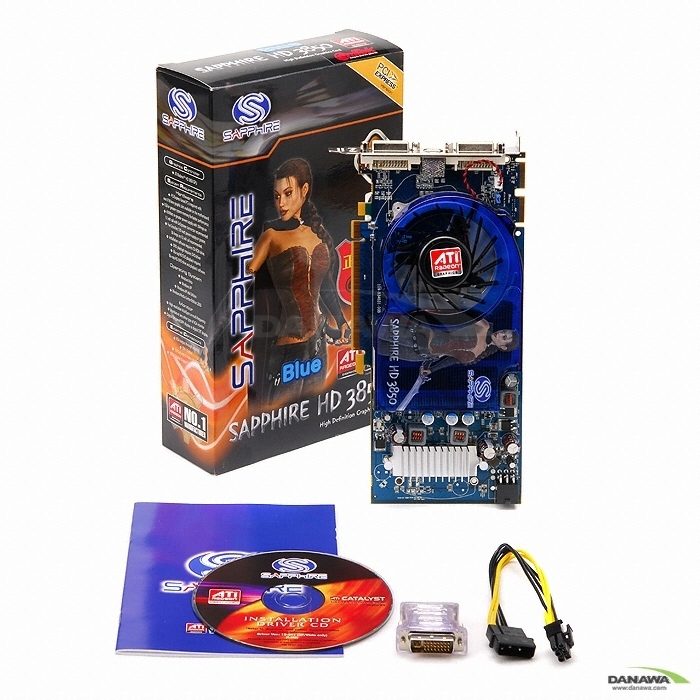 SAPPHIRE 라데온 HD 3850 Blue 512MB 이엠텍_이미지