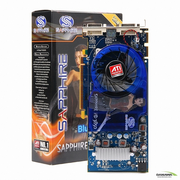 SAPPHIRE 라데온 HD 3850 Blue 512MB 이엠텍_이미지