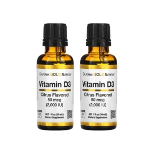 캘리포니아골드뉴트리션 비타민D3 시트러스향 2000IU 30ml (2개)_이미지