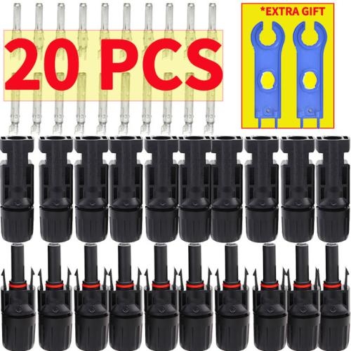 DC 태양광 패널 브랜치 PV 커넥터 연결 도구 크림핑 플라이어 1000V30A 도매 3 10Pair_이미지