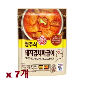 오뚜기 청주식 돼지김치짜글이 450g (7개)_이미지