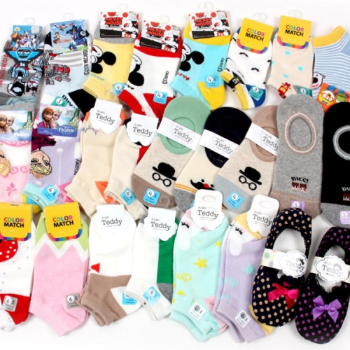 [불명] 세실 스니커즈 양말 5족세트