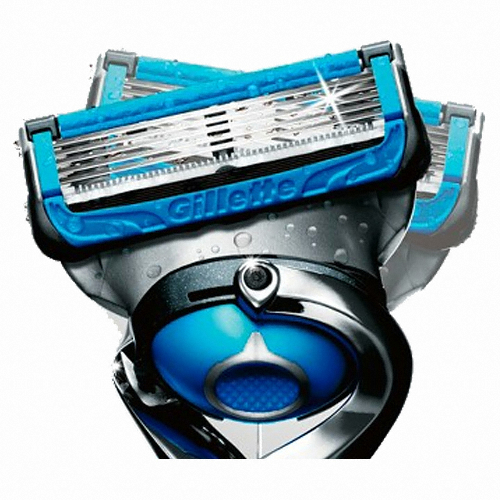 질레트 퓨전 프로쉴드 칠 면도날 (16개)_이미지