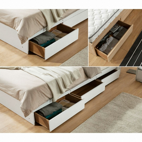 파로마 티파니 수납 LED침대 SS (40T라텍폼스독립)_이미지