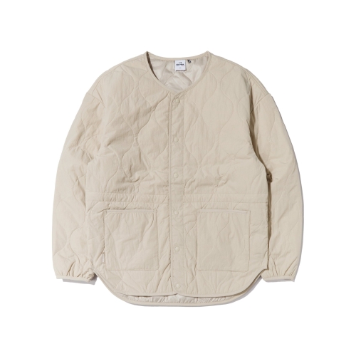 아이더 POP 여성 오버핏 퀼팅 패딩 쟈켓 DWP23181-E1 L/Beige 라이트베이지 E1 M 95