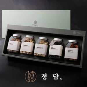 SSG정담 호두랑아몬드랑 프리미엄 견과 선물세트 명품 1-3호 345g (1개)_이미지