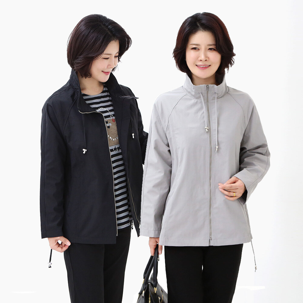 모슬린 엄마옷 플레인 하이넥 점퍼 615FGH667 마담/중년여성/빅