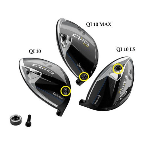 테일러메이드 Qi10 / Qi10 MAX / Qi10 LS 드라이버 원형 앞 뒷무게추_이미지
