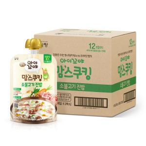 남양유업 맘스쿠킹 소불고기 진밥 100g (10개)_이미지