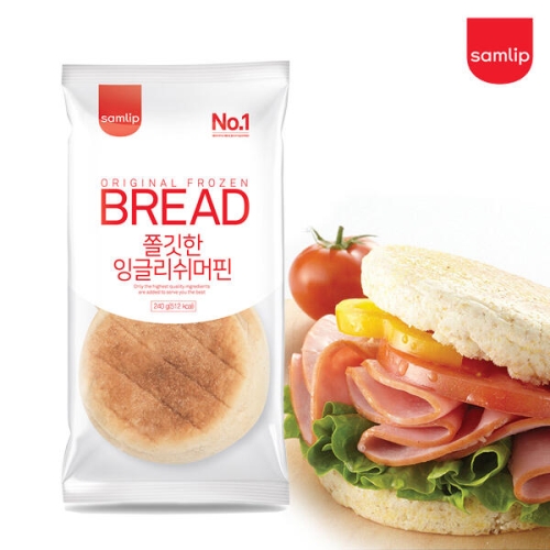 삼립 냉동 잉글리쉬머핀 4입 10봉_이미지