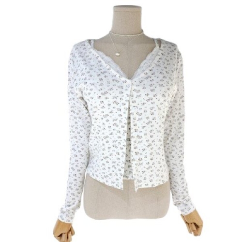 잔꽃무늬셋업가디건ML3SEP310