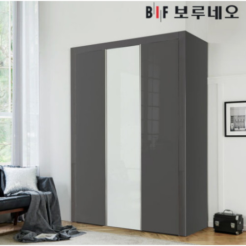 BIF보루네오 샤인 여닫이 작은방 붙박이장 (230cm)_이미지