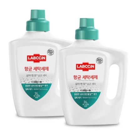 랩신 항균 세탁세제 3L (2개)_이미지