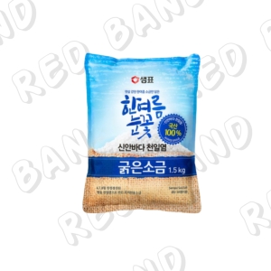 샘표 한여름 눈꽃 굵은소금 1.5kg (5개)_이미지