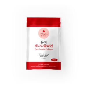  퓨어 캐나다 생선 콜라겐 300g 캐나다 자연사 대구 껍질 추출 저분자 콜라겐 펩타이드 비타민C 히알루로산