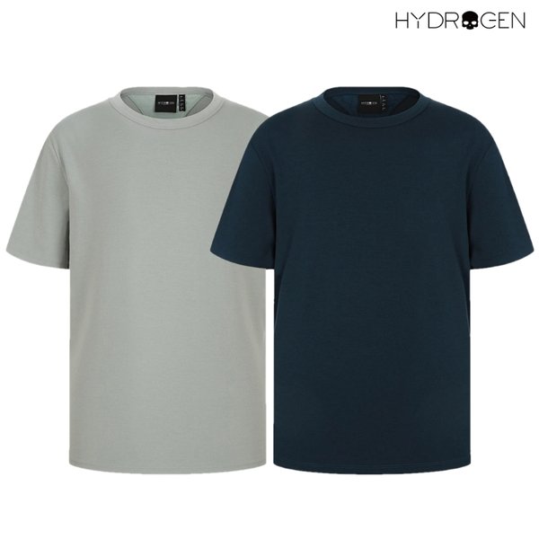 하이드로겐 남성 하이쿨 반팔 티셔츠 H11F2TR222_TQ