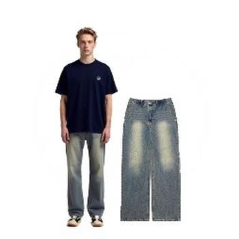 행텐 HC04 남성 슈퍼와이드 데님 남성히든밴딩 슈퍼와이드청바지 10520-055-406 S47362104