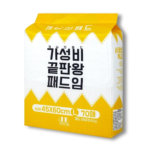 영신에프앤씨 개님의상점 개님의 패드 L 70매 (1개)