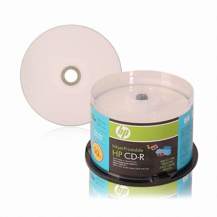 HP CD-R 700MB 52x Inkjet-Printable ����
