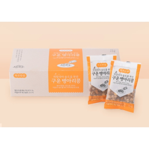 두보식품 히말랴아 핑크 솔트를 뿌린 구운 병아리콩 330g (1개)_이미지
