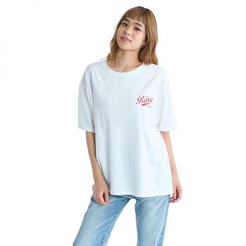 록시 우먼 WITH HEART 반팔 티셔츠 26SPRST261076NAT -화이트 1159677_이미지