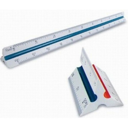 우찌다 <b>삼각</b>스케일<b>자</b> 10cm